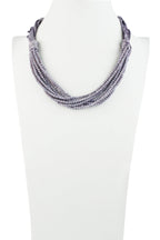 Charming Bohemian Crystal Bead Short Necklace N3031