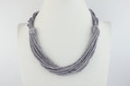 Charming Bohemian Crystal Bead Short Necklace N3031