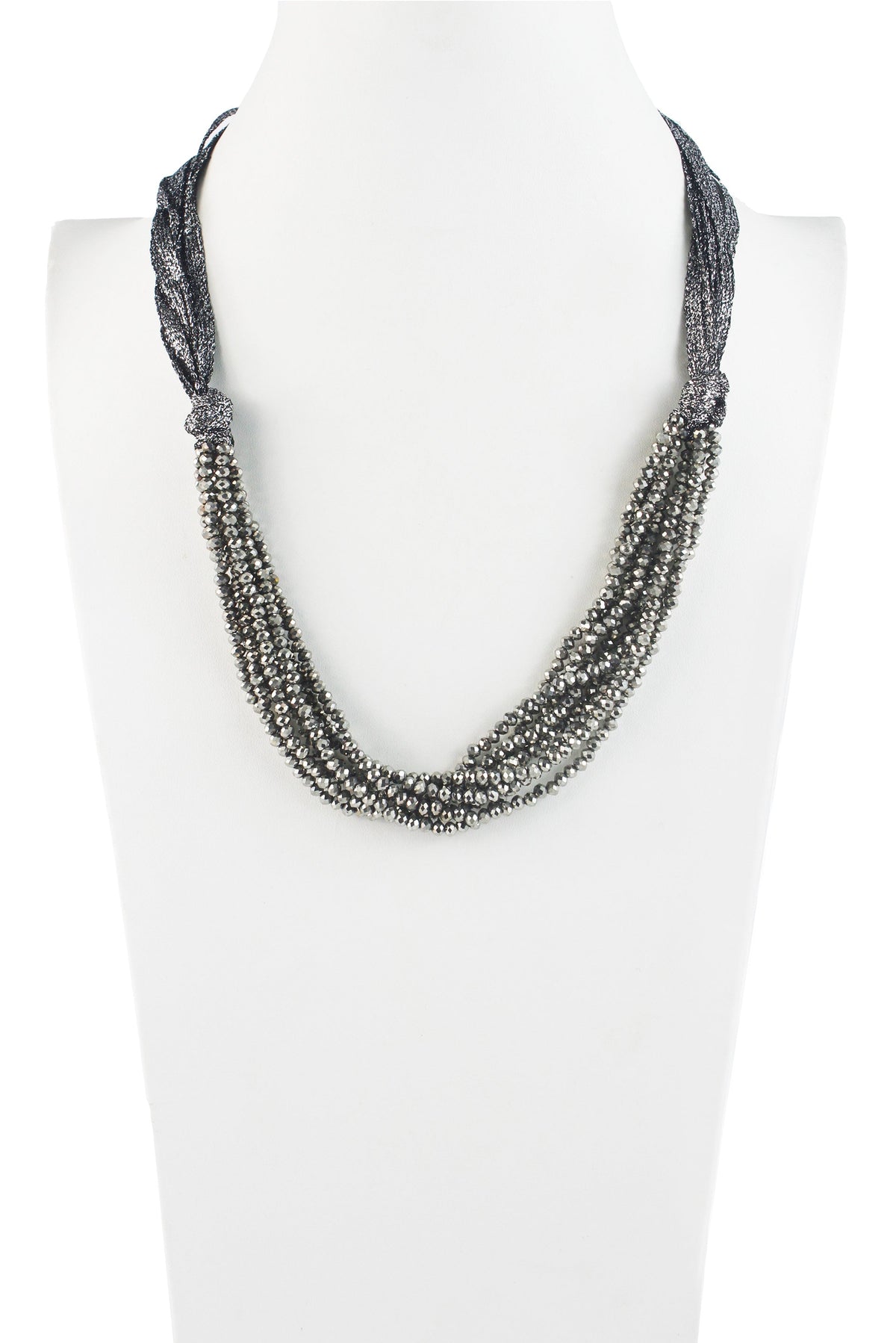 Charming Bohemian Crystal Bead Short Necklace N3031