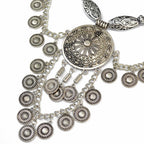Coins Tassel Alloy Necklace N3758