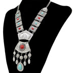 Bohemia Alloy Tassel Necklace N4271