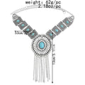 Bohemia Bead Tassel Necklace N4275