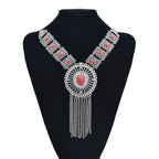 Bohemia Bead Tassel Necklace N4275