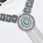 Bohemia Bead Tassel Necklace N4275