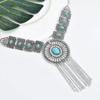 Bohemia Bead Tassel Necklace N4275