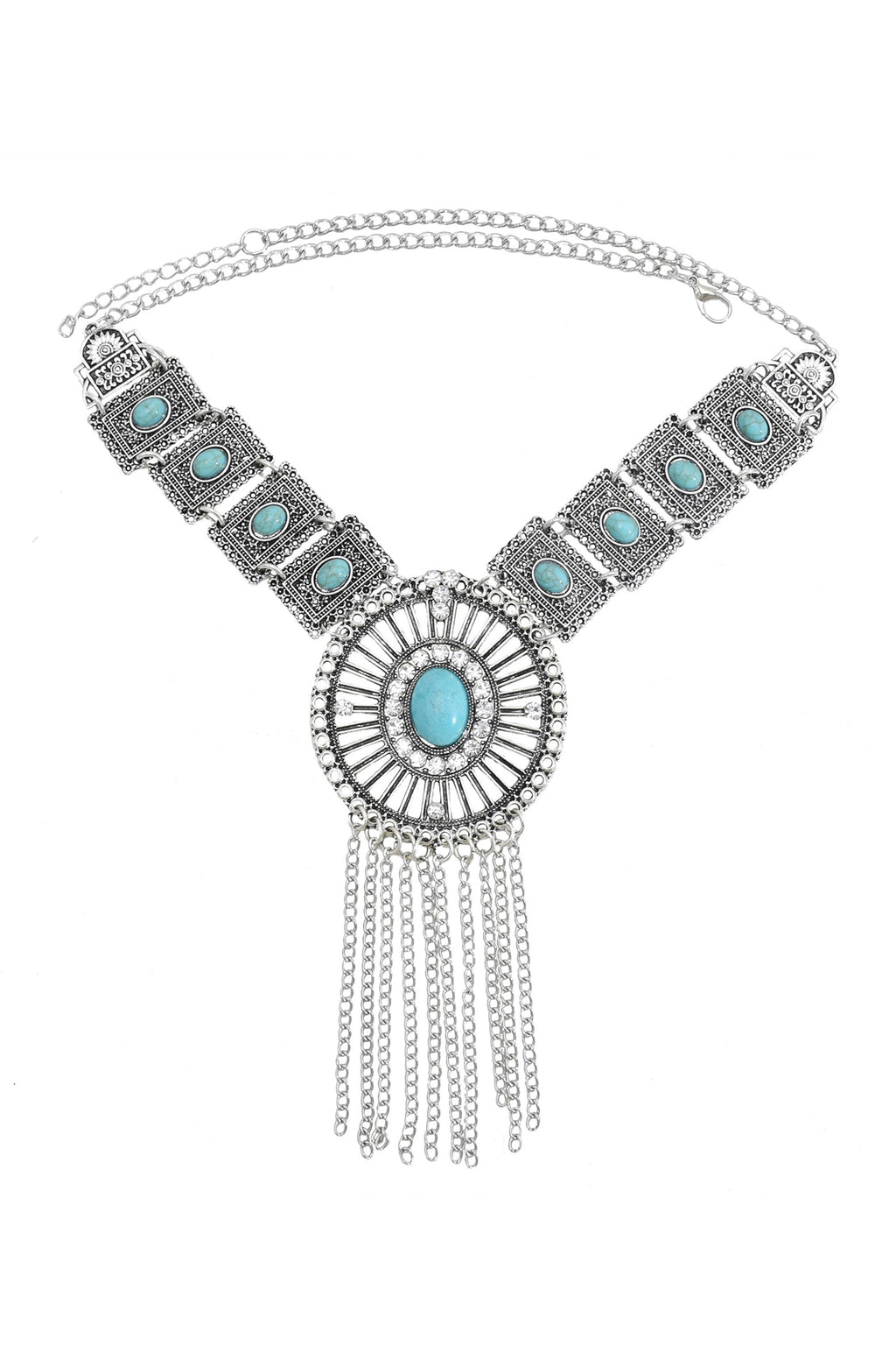 Bohemia Bead Tassel Necklace N4275