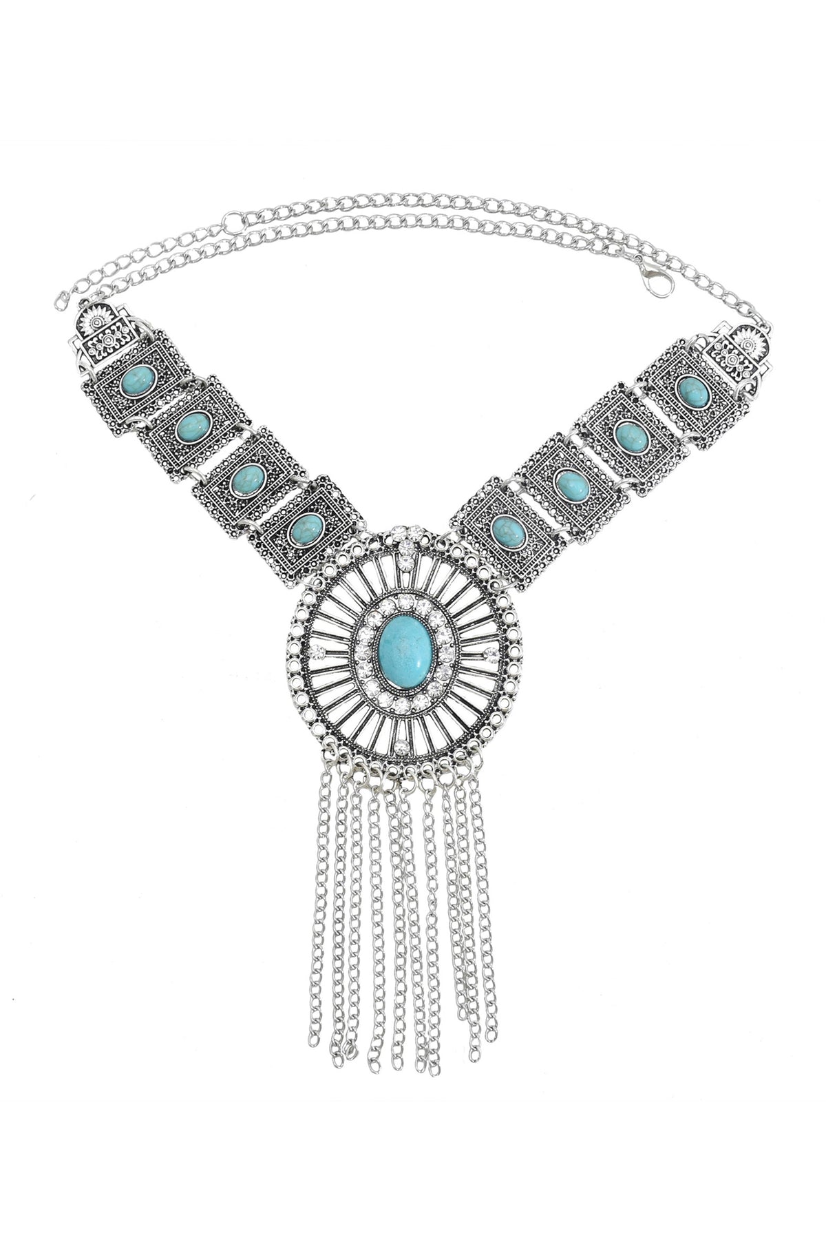 Bohemia Bead Tassel Necklace N4275