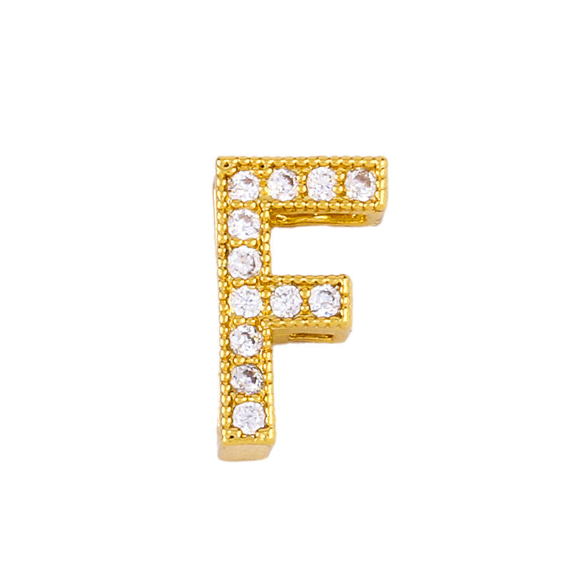 Alphabet Cubic Zirconia Necklace N4945