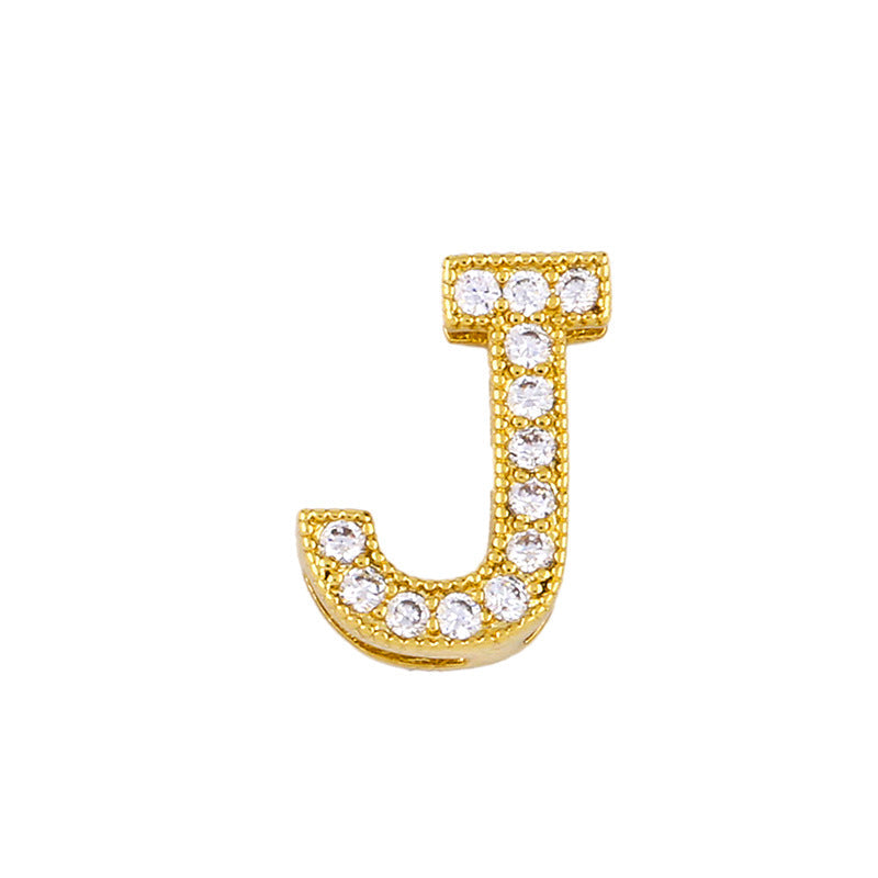 Alphabet Cubic Zirconia Necklace N4945