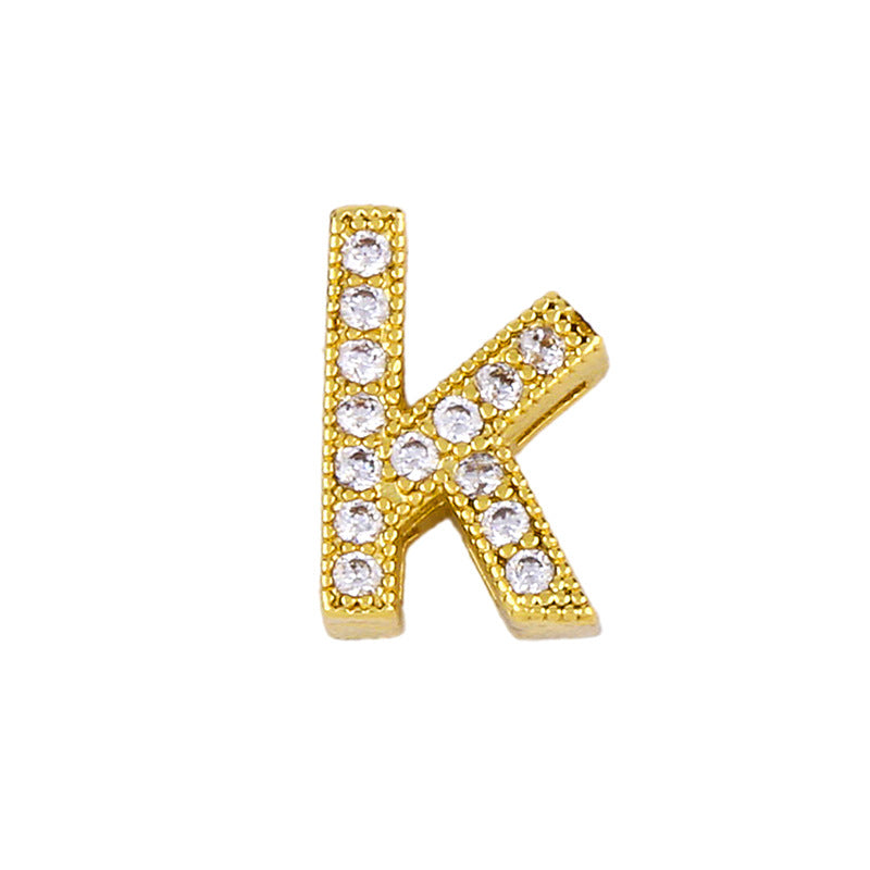 Alphabet Cubic Zirconia Necklace N4945