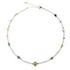 Chinese Style Bead Glasses Bead Necklace N5334