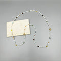 Pearl Natural Stone Bead Long Necklace N5335 - view 8