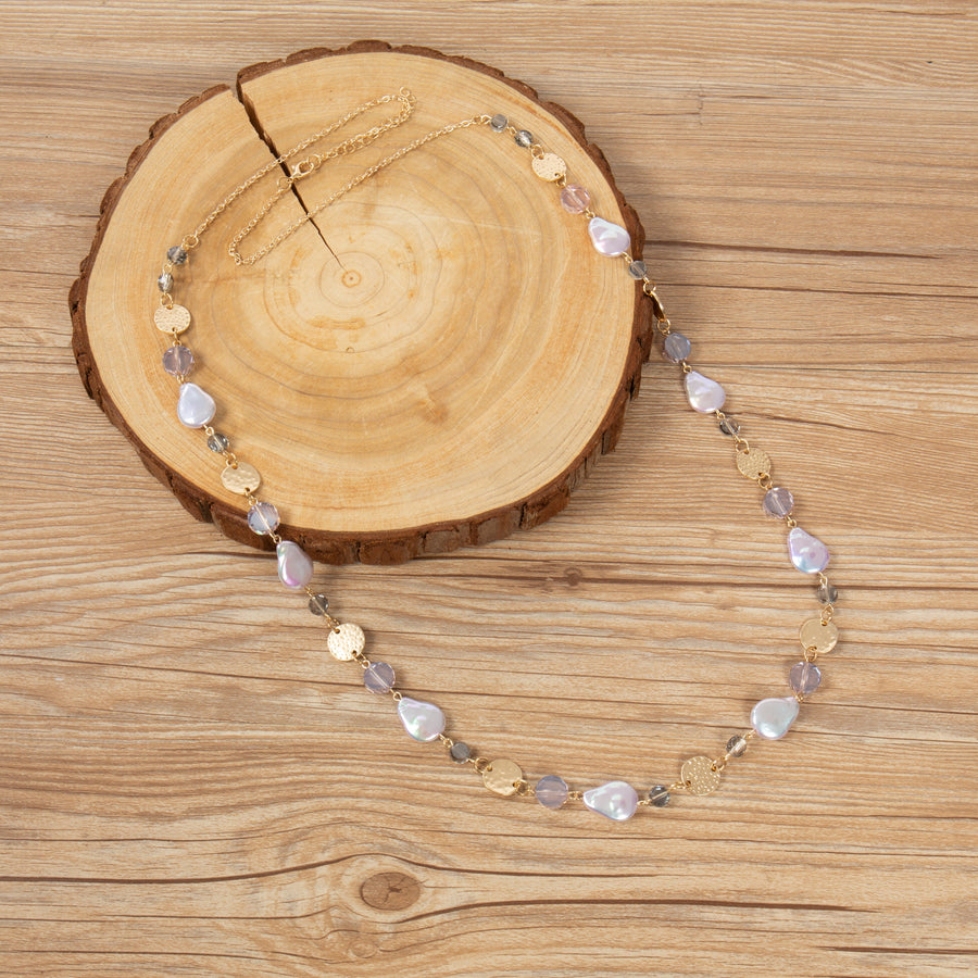 Crystal Alloy Necklace N5809