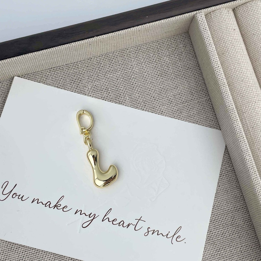 Alphabet Alloy Pendant P0676 - L
