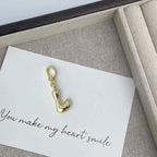 Alphabet Alloy Pendant P0676 - L