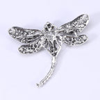 Rhinestone Dragonfly Brooch PA3211 - Small - view 13