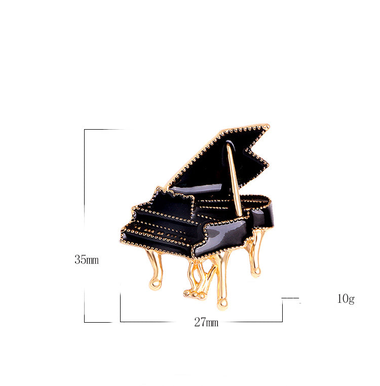 Piano Alloy Brooch PA3336 - view 3