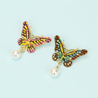 Butterfly Rhinestone Brooch PA3360