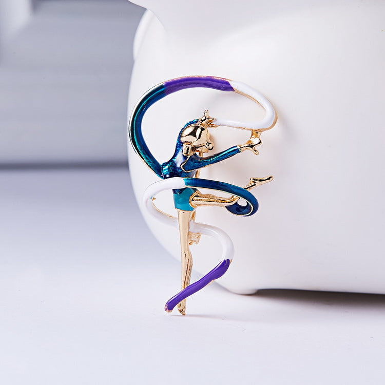 Gymnastics Alloy Brooch PA3396