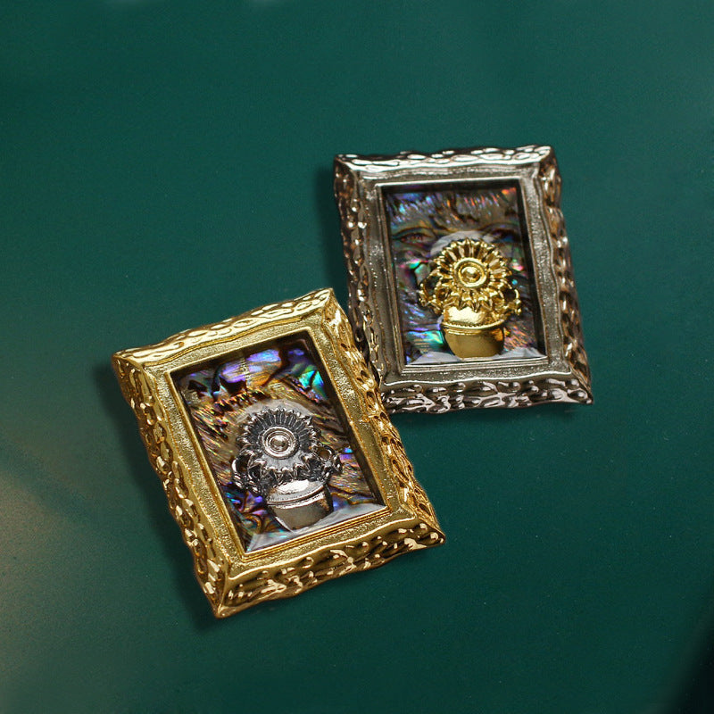 Print Alloy Brooch PA3437