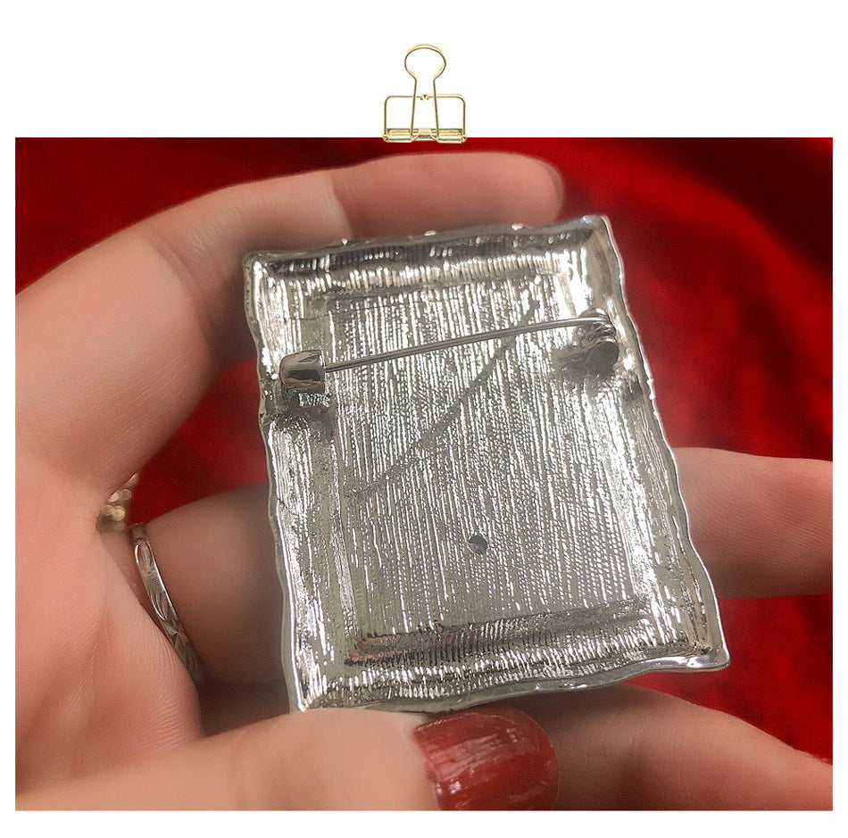 Print Alloy Brooch PA3437