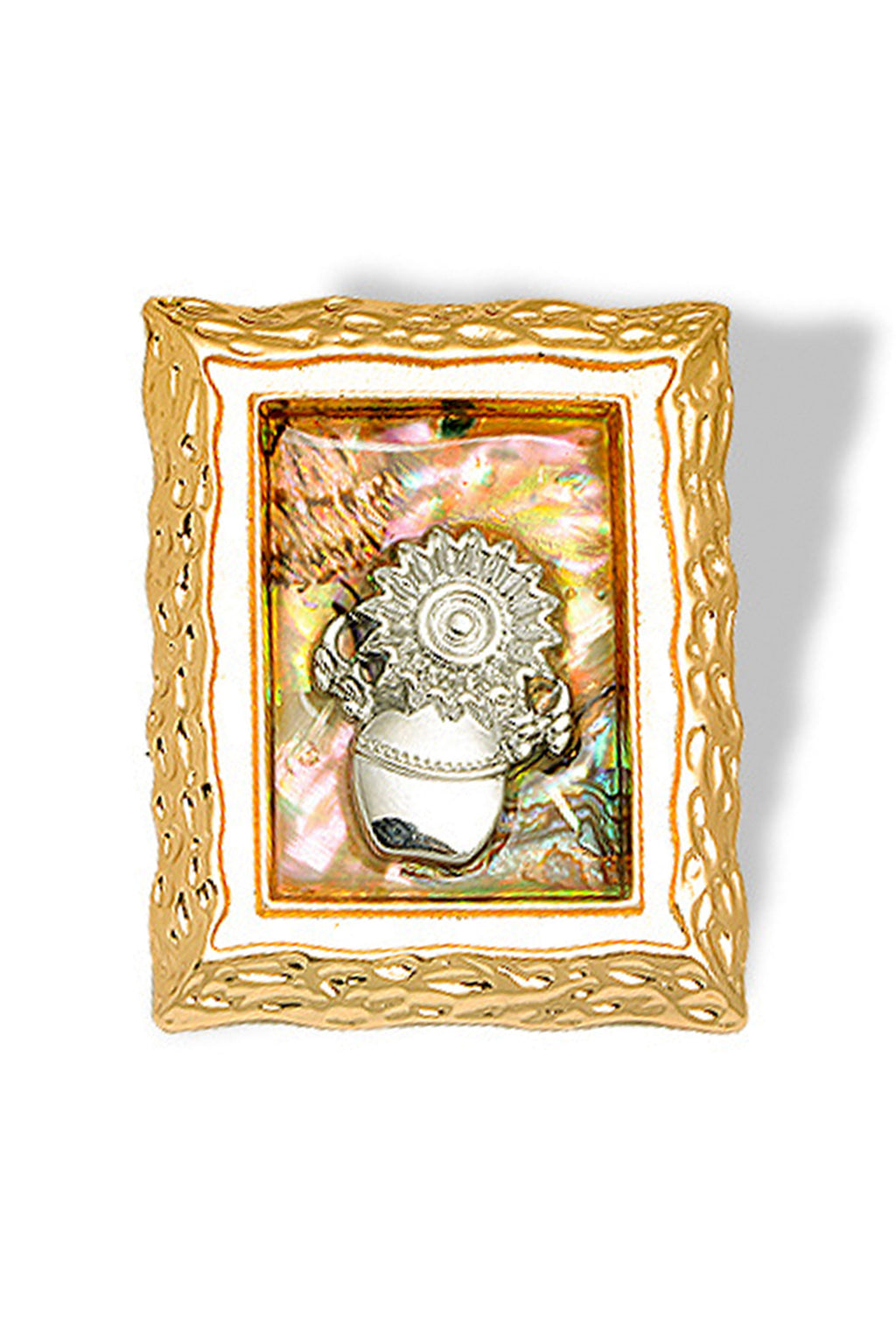 Print Alloy Brooch PA3437