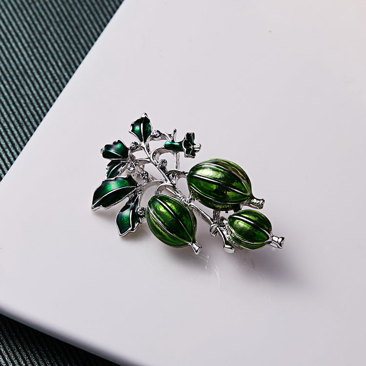 Watermelon Alloy Brooch PA3488