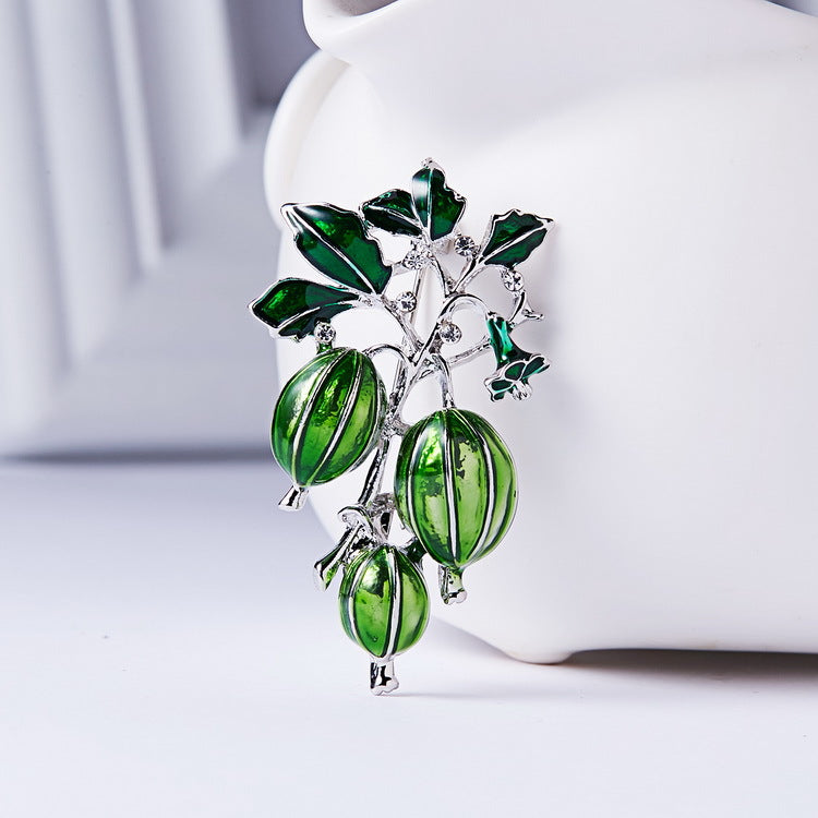 Watermelon Alloy Brooch PA3488