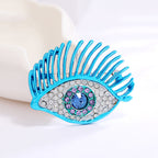 Evil Eye Rhinestone Brooch PA3557