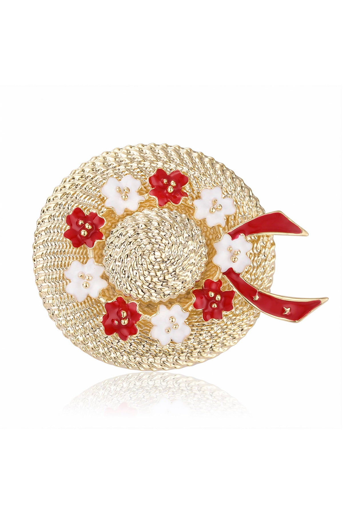 Flower Hat Brooch PA3639