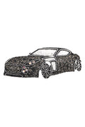 Car Rhinestone Brooch PA3650