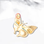 Butterfly Rhinestone Brooch PA3685