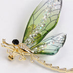 Dragonfly Rhinestone Brooch PA3692