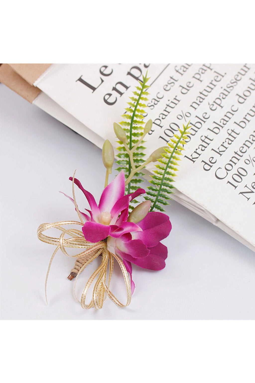 Floral Flannelette Brooch PA3712