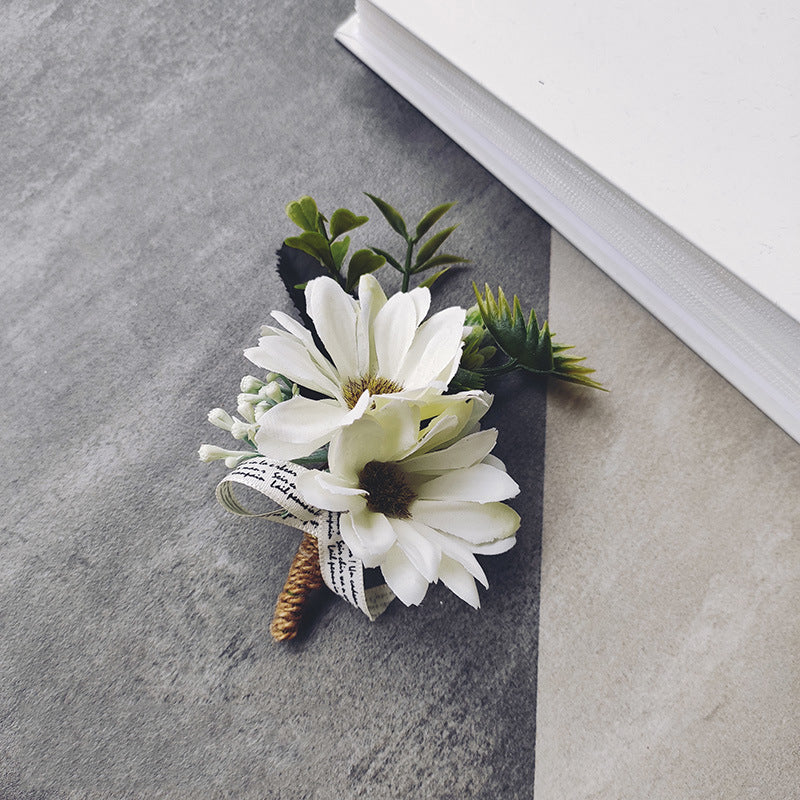 Floral Flannelette Brooch PA3713