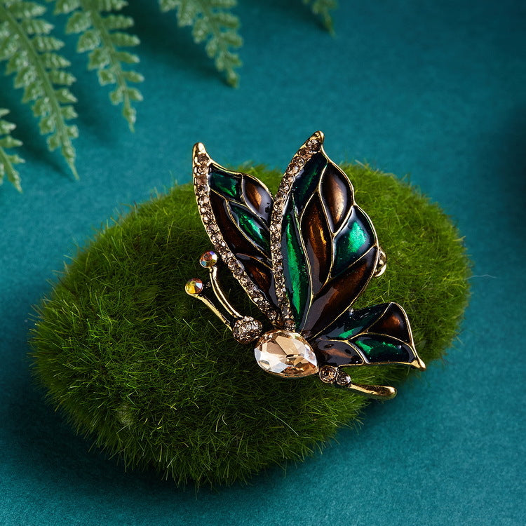 Butterfly Alloy Brooch PA3805