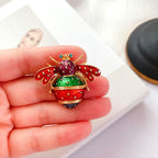 Bee Rhinestone Alloy Brooch PA3978
