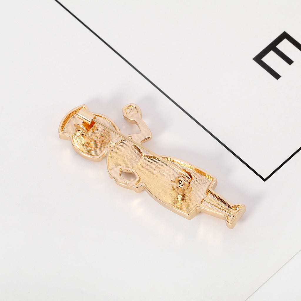 Nurse Alloy Brooch PA4050