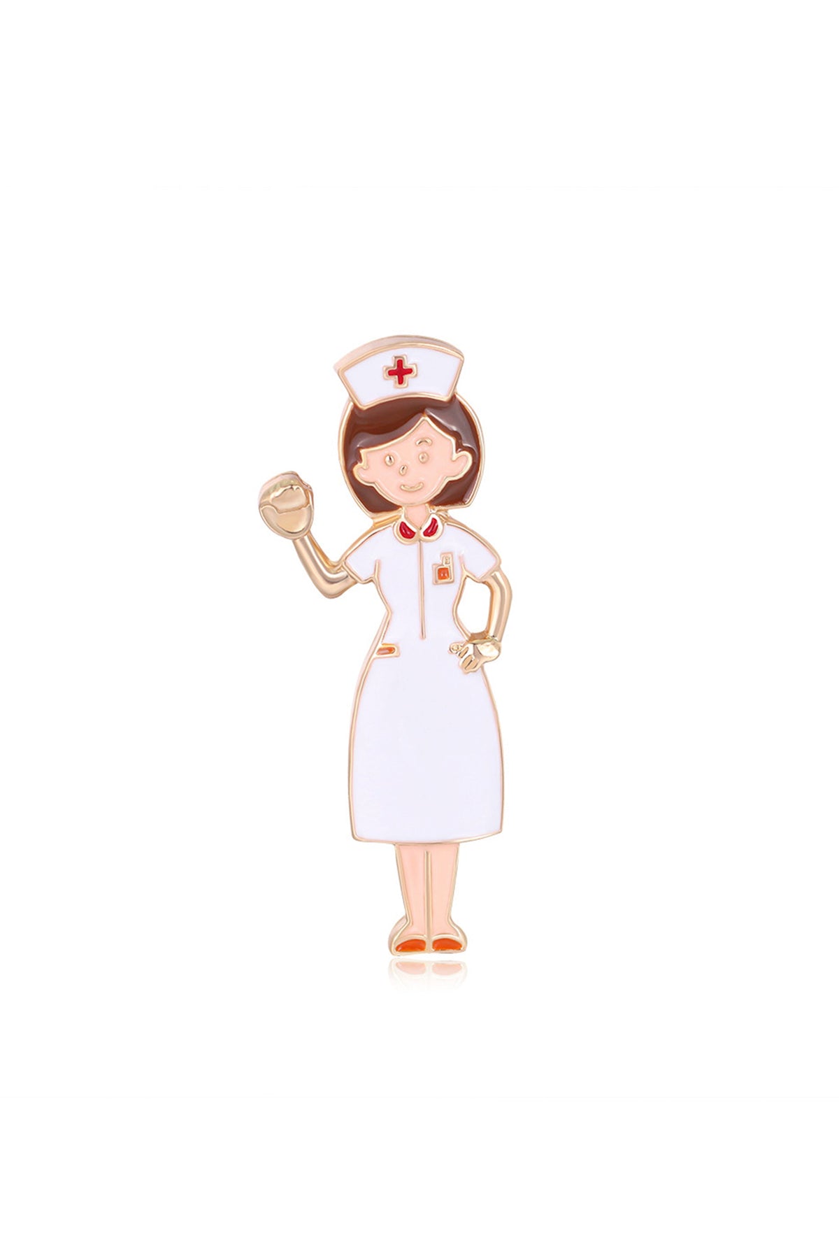 Nurse Alloy Brooch PA4050