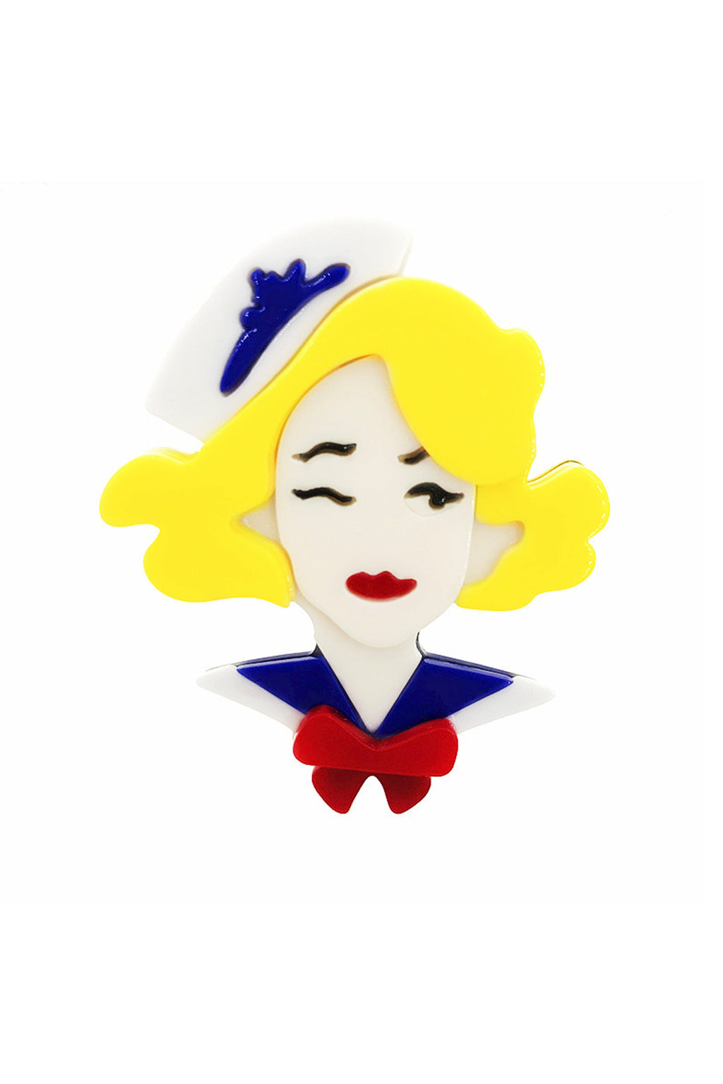 Monroe Acrylic Brooch PA4080