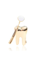 Teeth Dentist Alloy Brooch PA4115