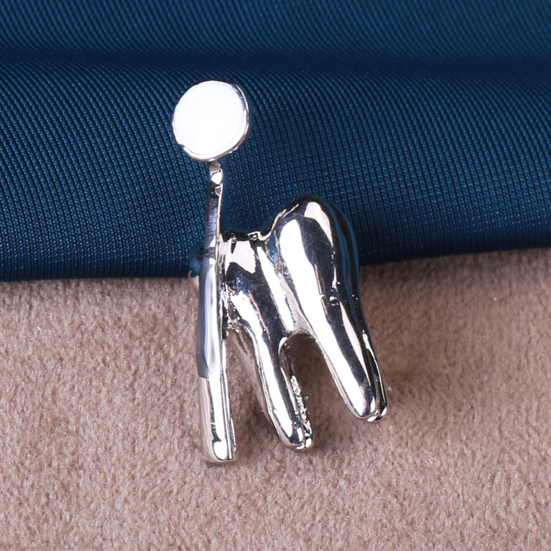 Teeth Dentist Alloy Brooch PA4115