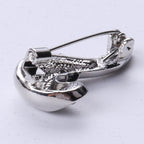 Tobacco Pipe Alloy Brooch PA4116