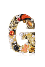 Alphabet Rhinesotne Brooch PA4118