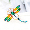 Dragonfly Rhinestone Brooch PA4188