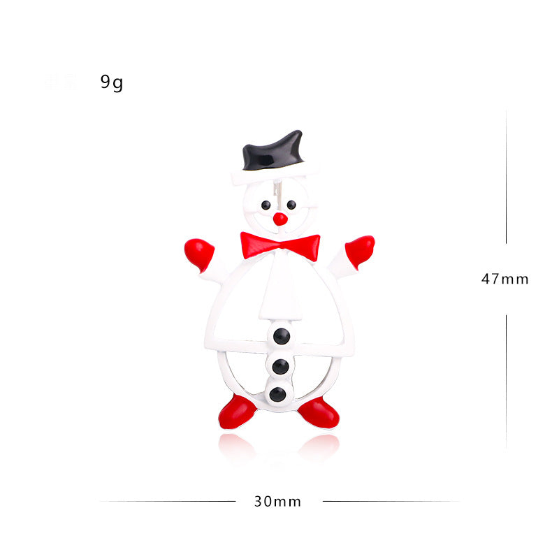 Snowman Alloy Brooch PA4313