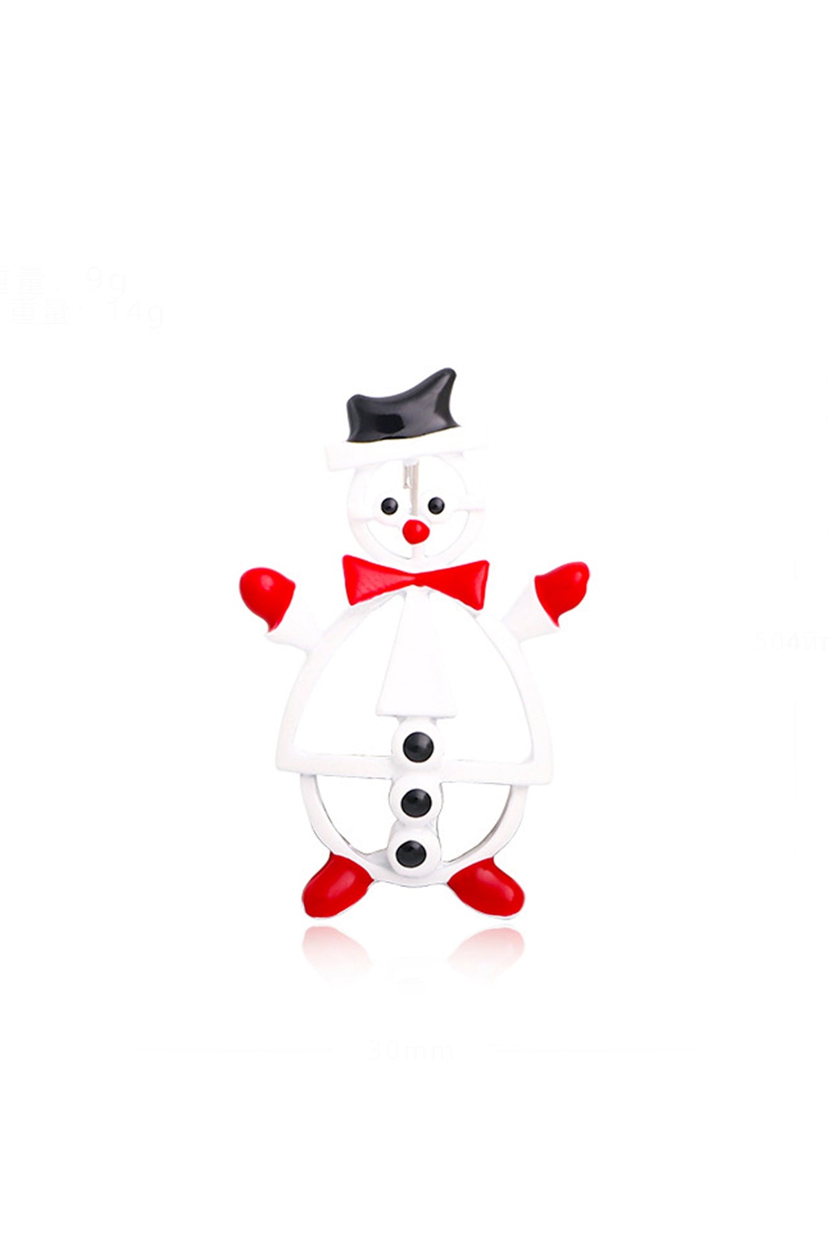 Snowman Alloy Brooch PA4313