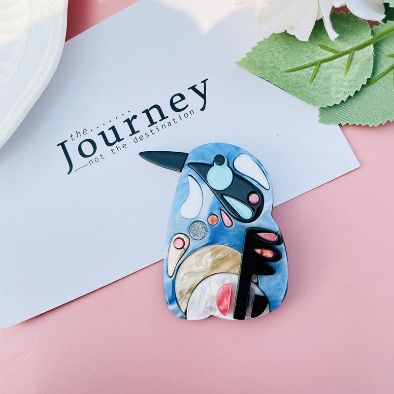 Bird Acrylic Brooch PA4412