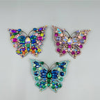 Butterfly Rhinestone Brooch PA4433 - view 9