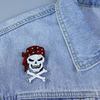 Skull Acrylic Brooch PA4705 - view 5